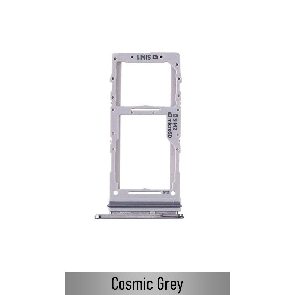 Dual SIM Card Tray for Samsung Galaxy S20 / S20 Plus / S20 Ultra-Cosmic Grey (Not for AU) Dual SIM Card Tray for Samsung Galaxy S20 / S20 Plus / S20 Ultra-Cosmic Grey (Not for AU)